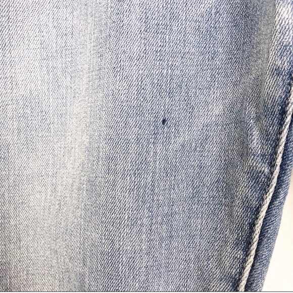 Anthro | Pilcro Light Wash Paint Splatter Jeans 27 - Picture 7 of 8